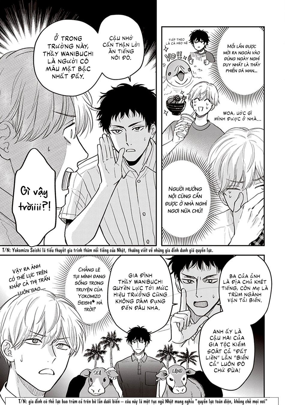 Koizumi-sensei không muốn bị phát hiện Chapter 3 - Trang 2