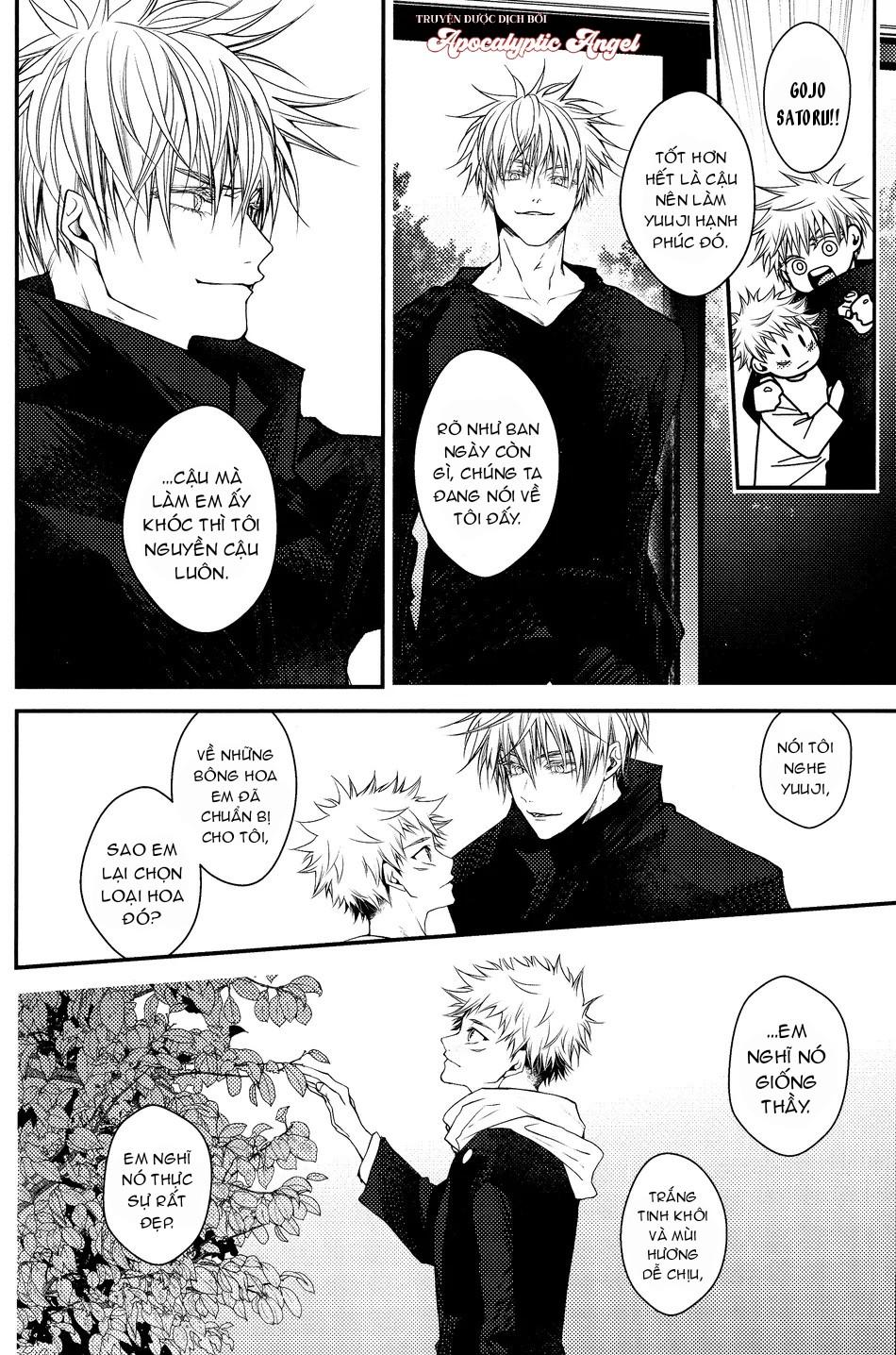 ONESHOT VÀ DOU THEO ĐỀ CỬ Chapter 16.6 GojoYuuji - Trang 2