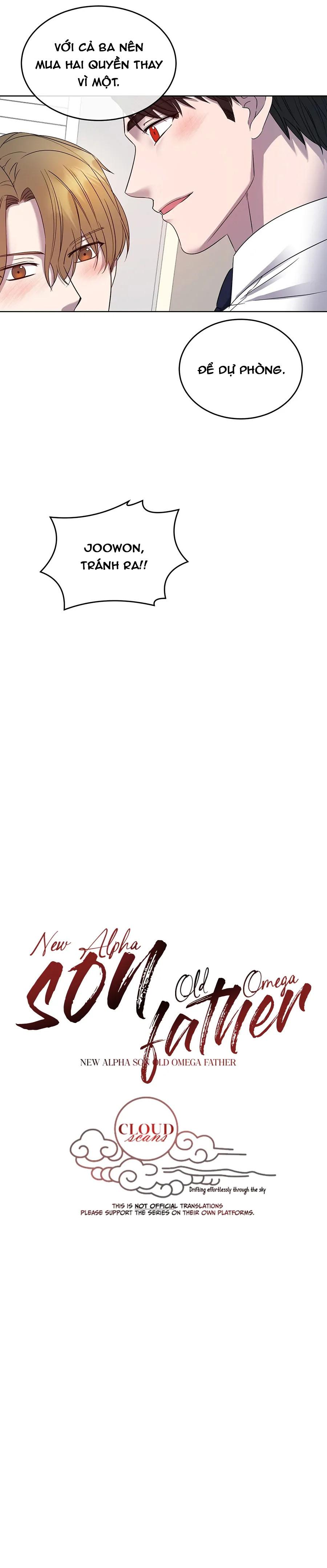 Người con Alpha trẻ tuổi, người cha Omega xế chiều Chapter 5 - Trang 2