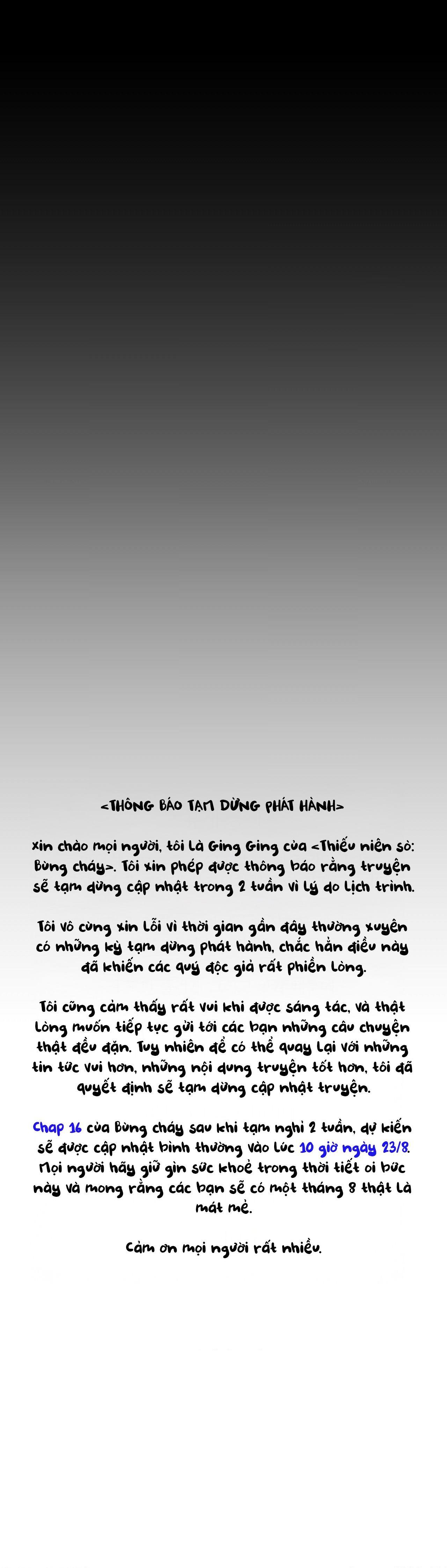 THIẾU NIÊN SÒ: BÙNG CHÁY Chapter 15 18++ - Trang 2