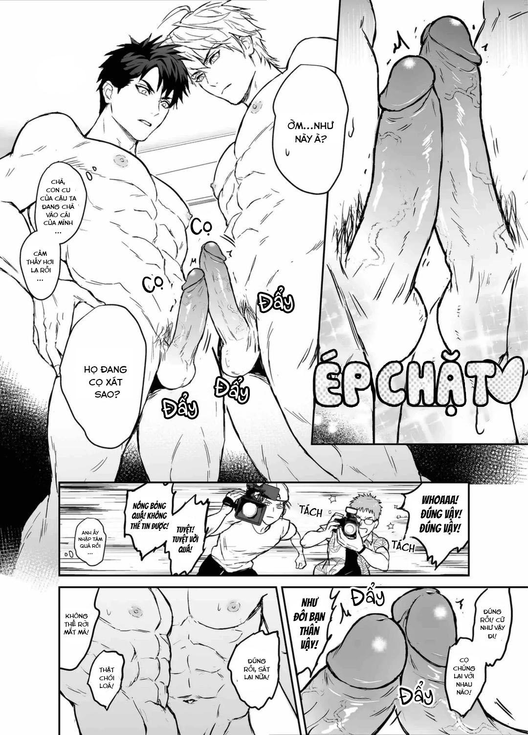Đóng chung phim p*rn với kẻ thù không đội trời chung của tôi. Chapter 1 Oneshot - Trang 2