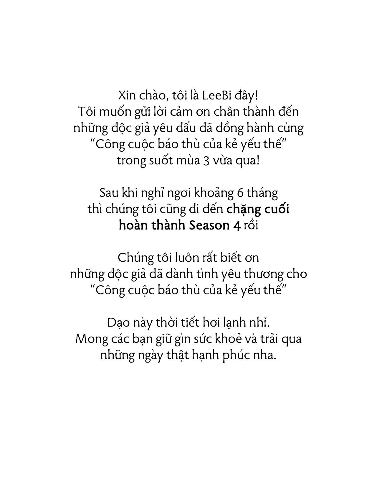 Công Cuộc Báo Thù Của Kẻ Yếu Thế Chapter 94.1 - Trang 2