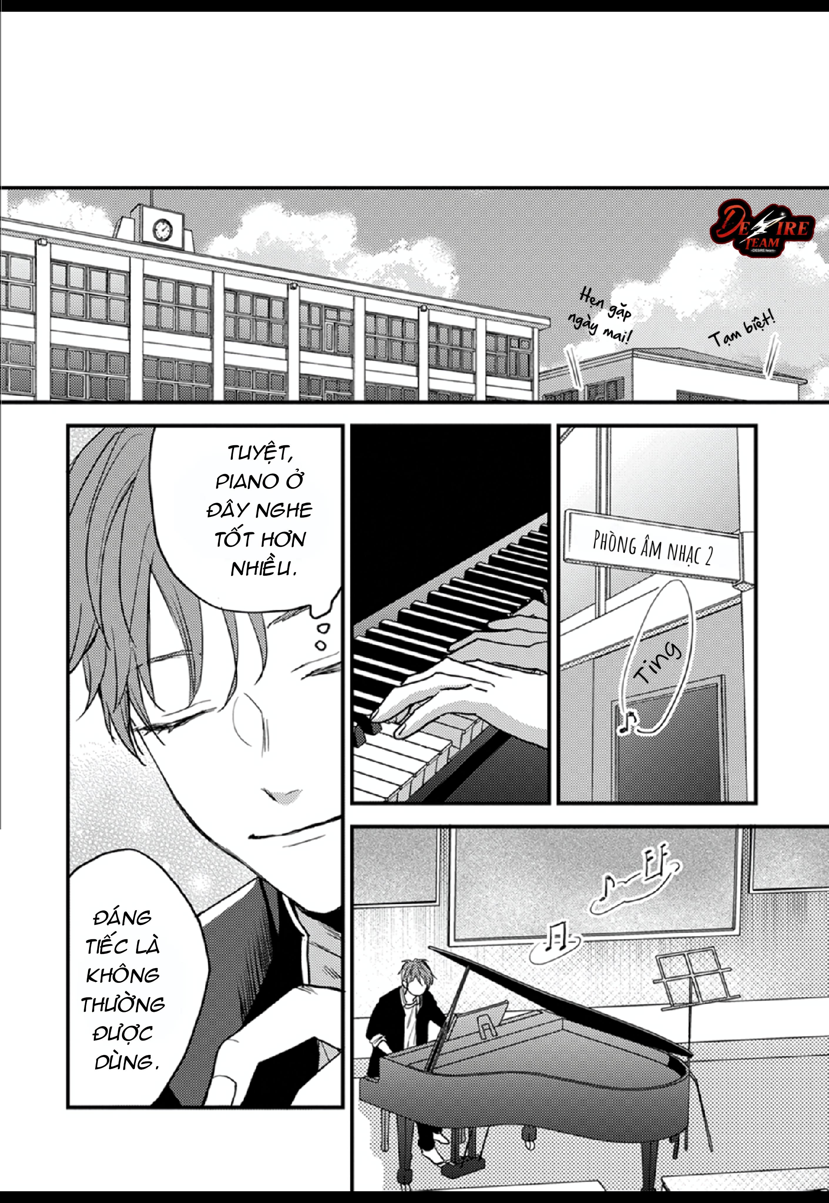 Âm thanh 100dB tràn đầy cảm xúc gửi đến cậu Chapter 1 - Trang 2