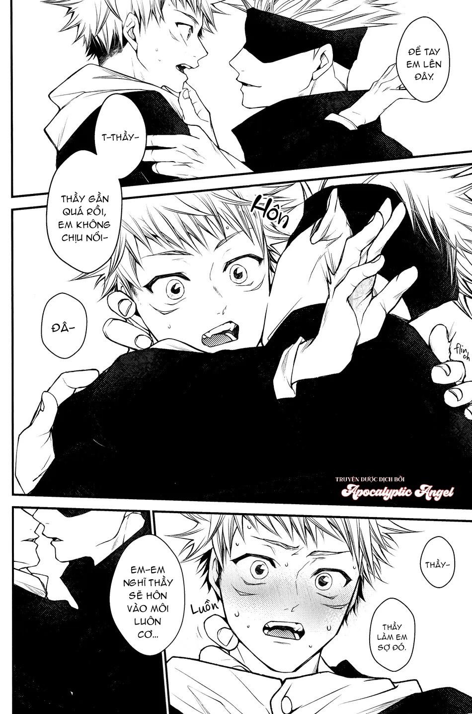 ONESHOT VÀ DOU THEO ĐỀ CỬ Chapter 16.6 GojoYuuji - Trang 2