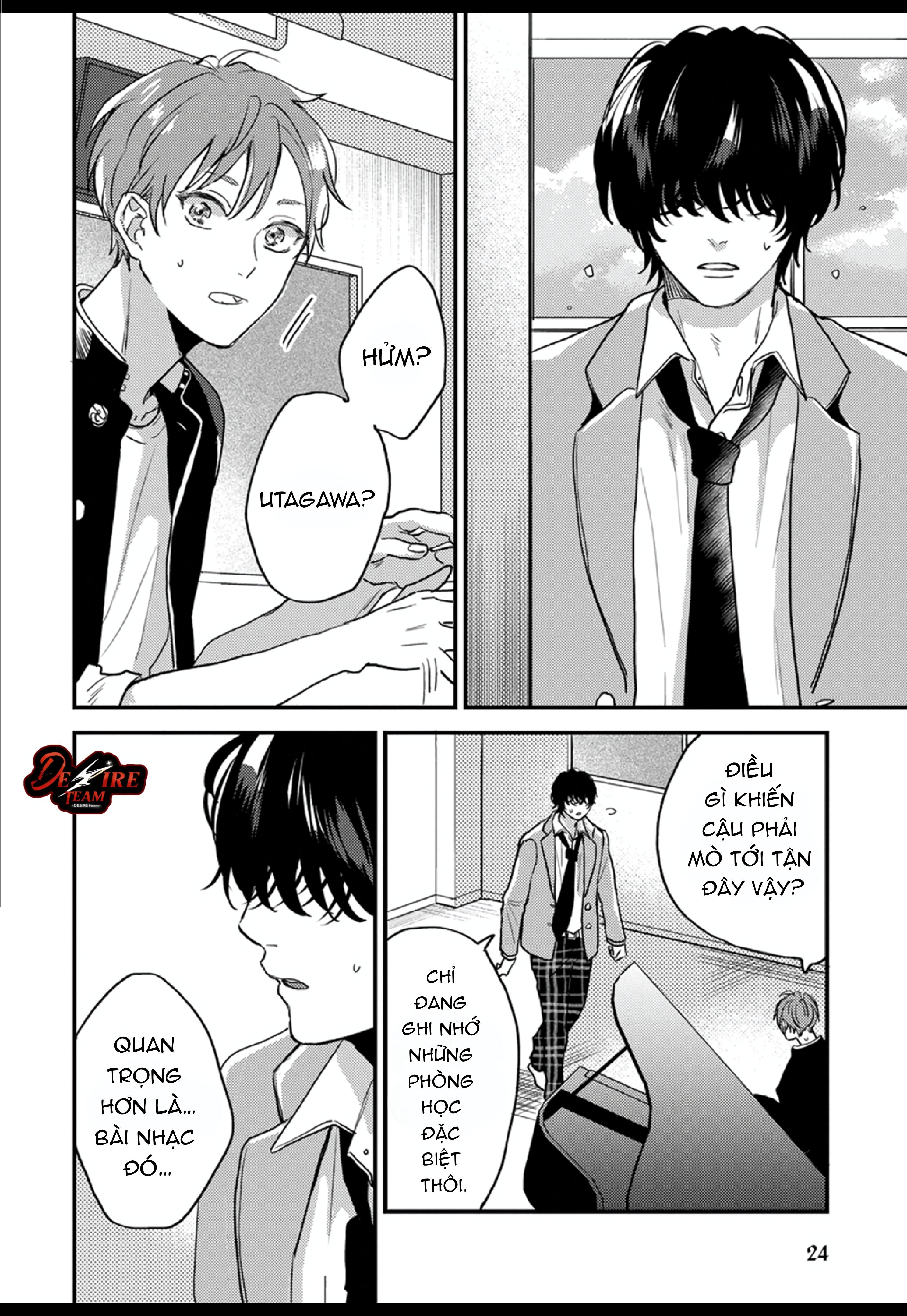 Âm thanh 100dB tràn đầy cảm xúc gửi đến cậu Chapter 1 - Trang 2