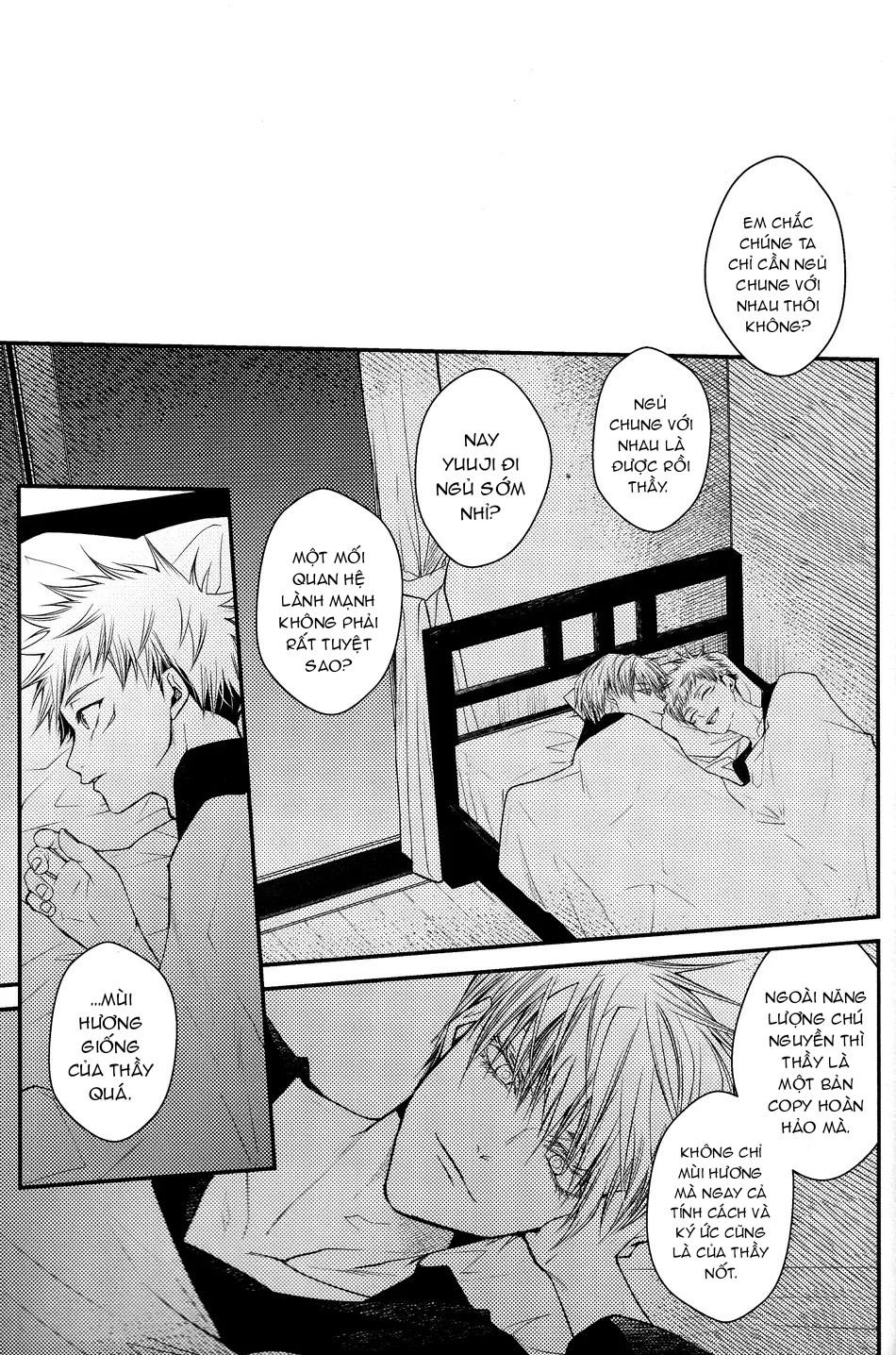 ONESHOT VÀ DOU THEO ĐỀ CỬ Chapter 16.6 GojoYuuji - Trang 2