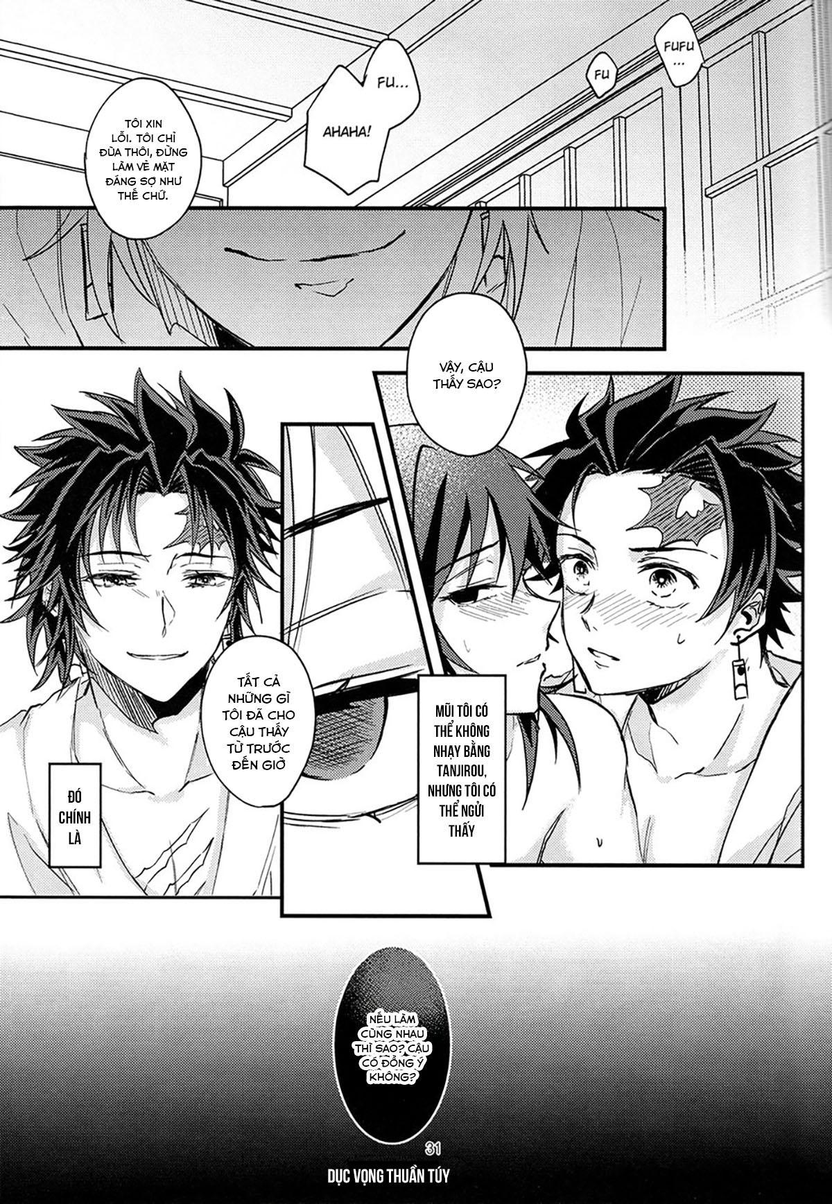 DJ kimetsu no yaiba Chapter 7 Tanxgiyu - Trang 2