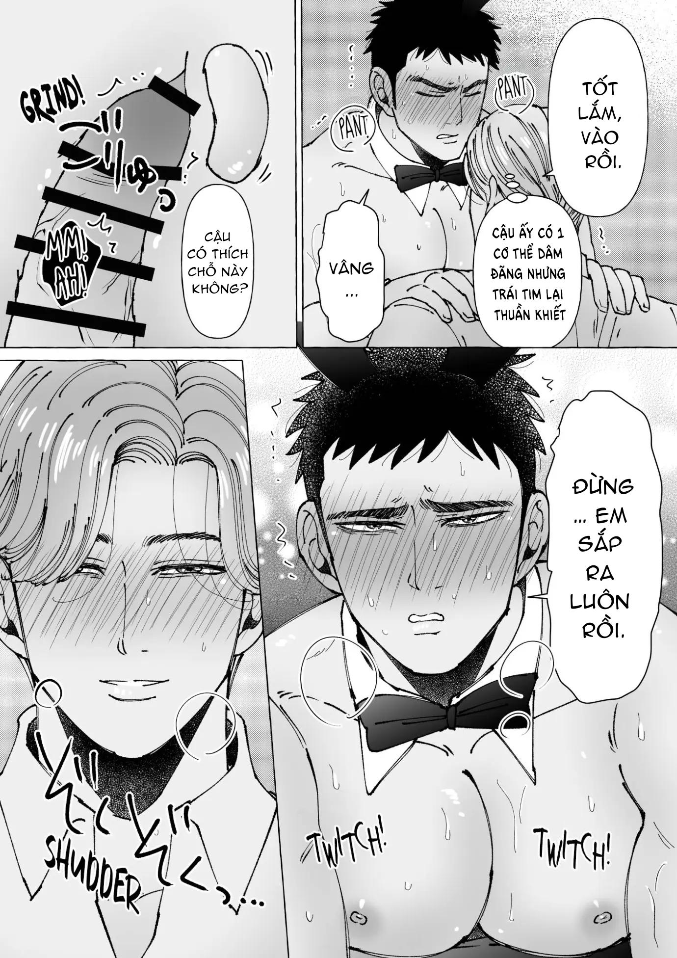 CHẠM VÀO TÔI VÀ KHIẾN NÚM VÚ BỊ THỤT NÀY CƯƠNG CỨNG Chapter 3 End - Trang 2