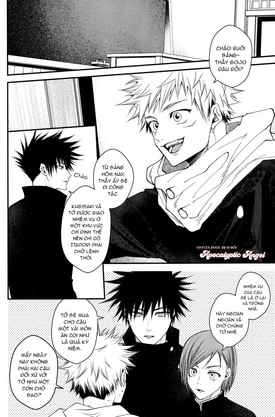 ONESHOT VÀ DOU THEO ĐỀ CỬ Chapter 16.6 GojoYuuji - Trang 2