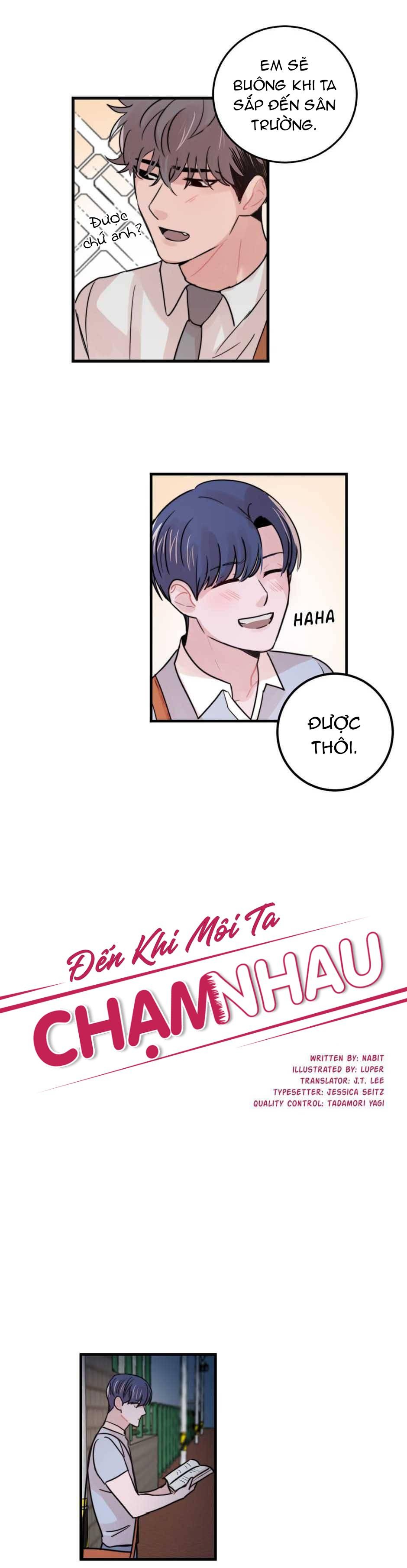 Đến Khi Môi Ta Chạm Nhau Chapter 33 - Trang 2