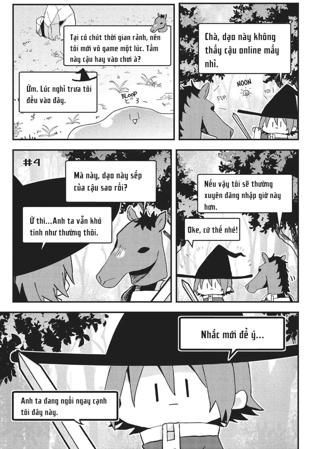 Hoá Ra Bạn Cùng Chơi Game Với Tôi Là Sếp Của Tôi Chapter 4 - Trang 2