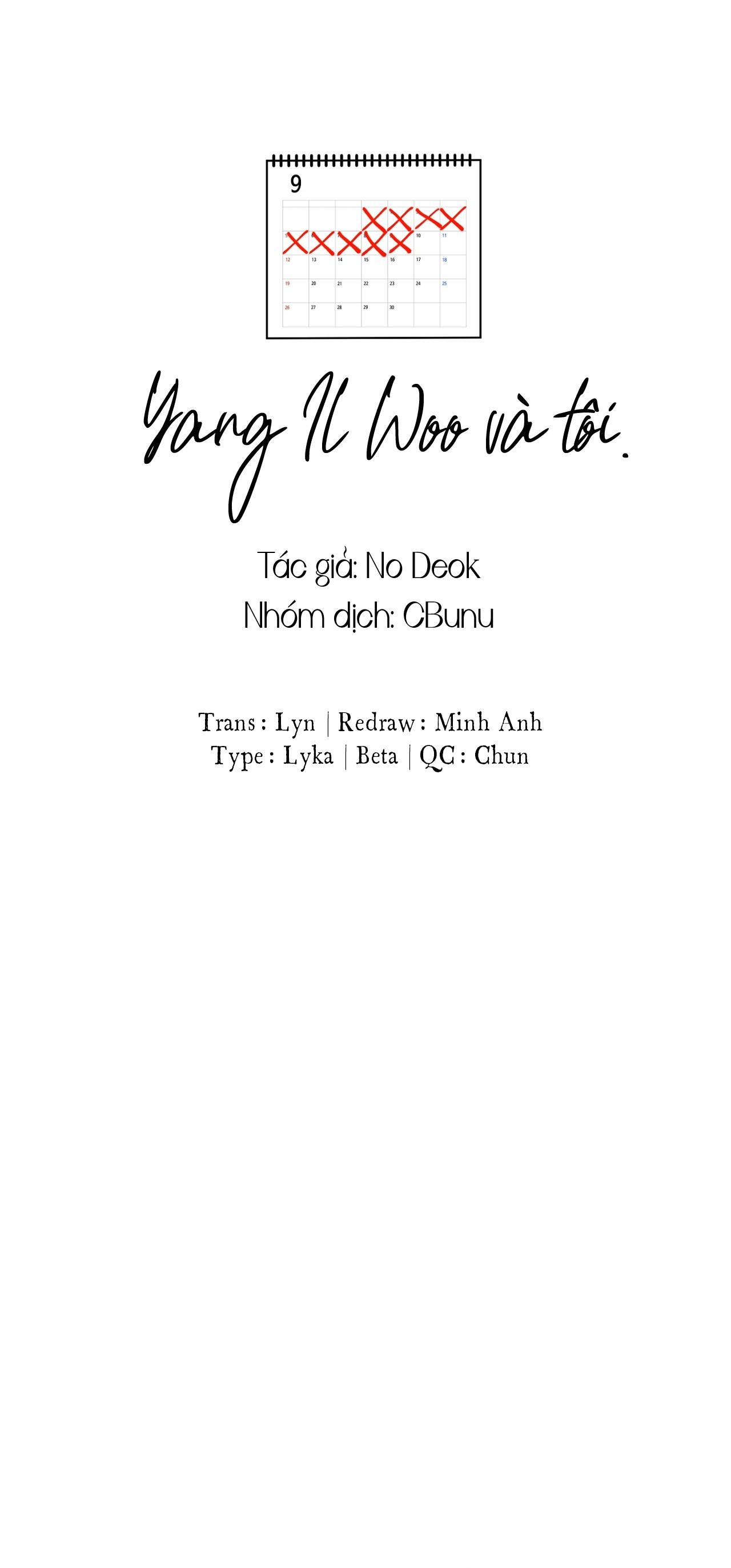 (CBunu) Yang Il Woo Và Tôi Chapter 3 - Trang 2