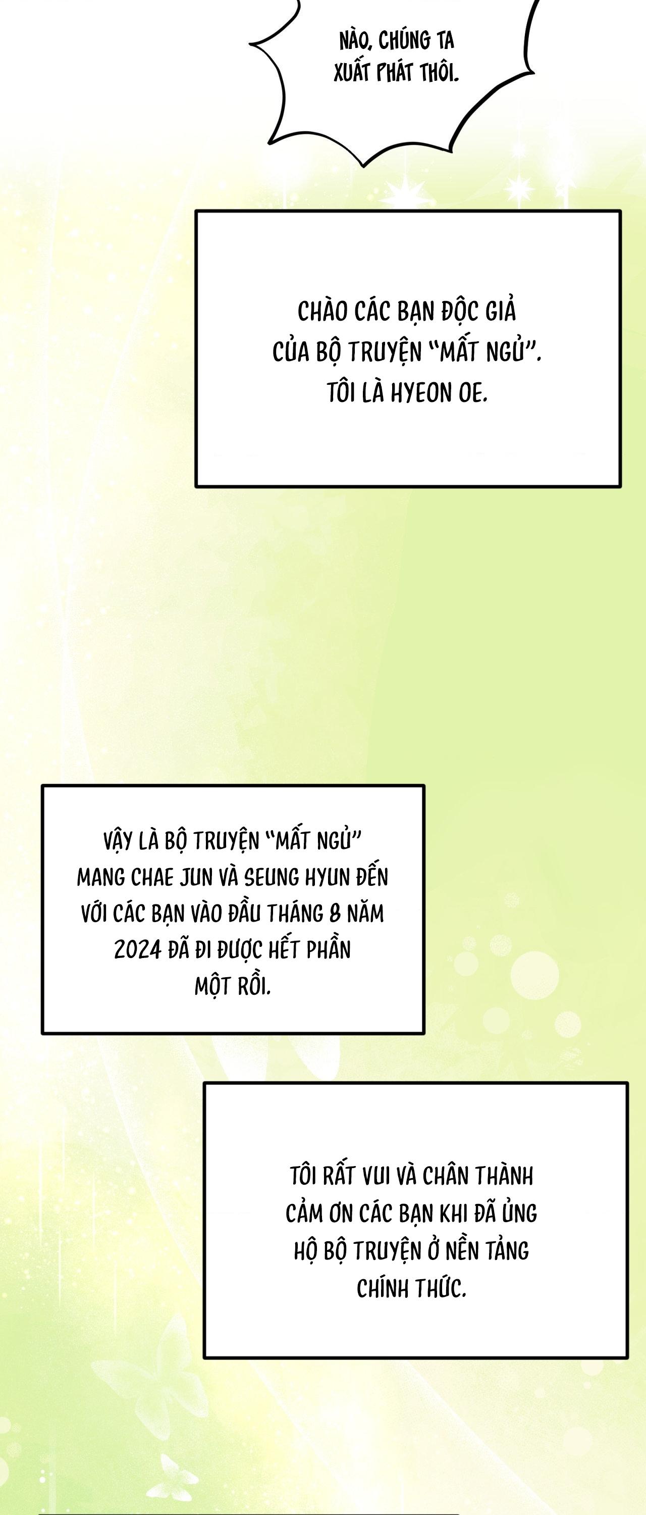 (UNSLEEP) MẤT NGỦ Chapter 35.1 HẬU KÌ SS1 - Trang 2
