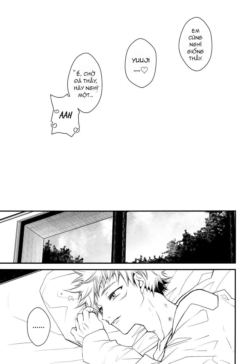 ONESHOT VÀ DOU THEO ĐỀ CỬ Chapter 16.6 GojoYuuji - Trang 2