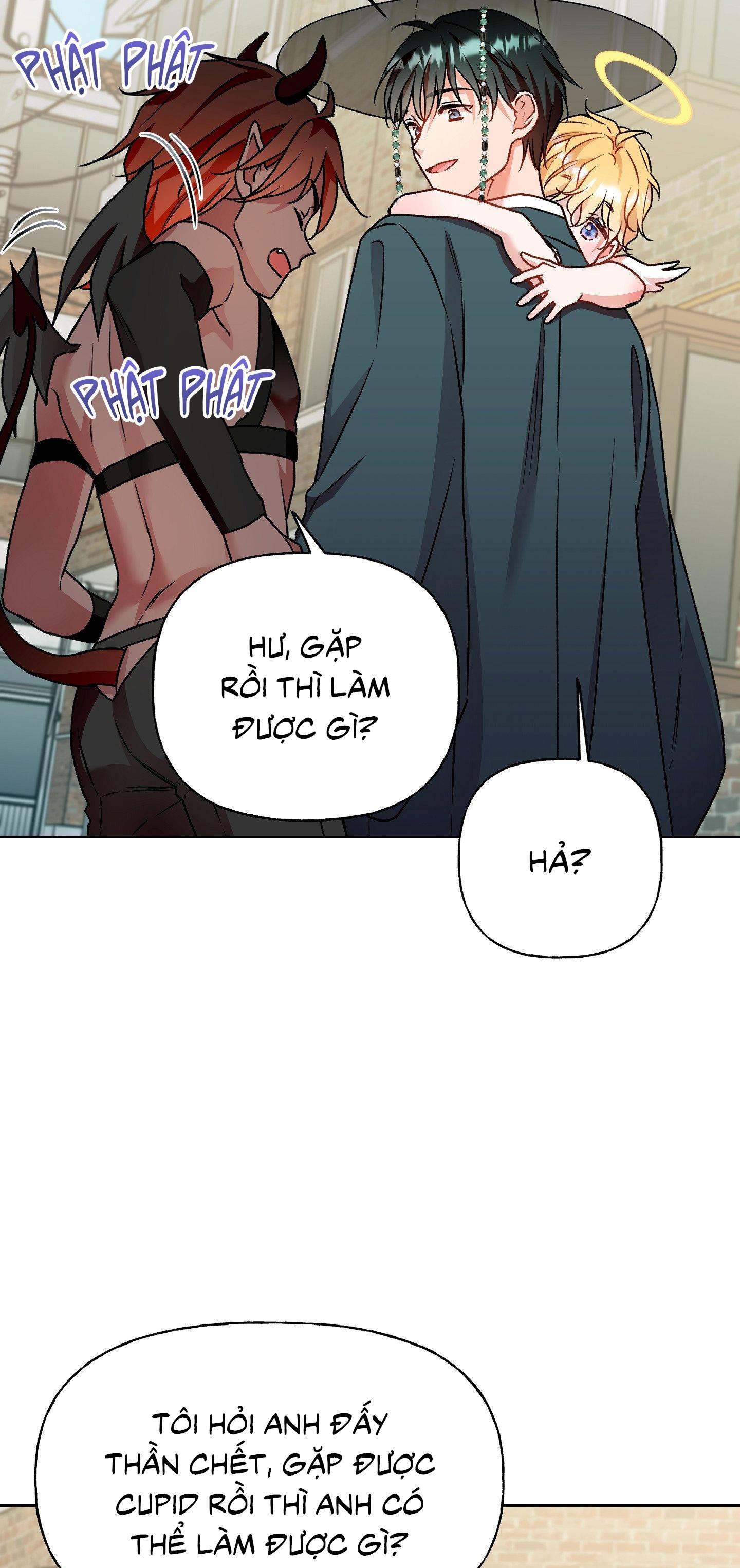 Thần chết muốn trở thành thần tình yêu! Chapter 7 - Trang 2