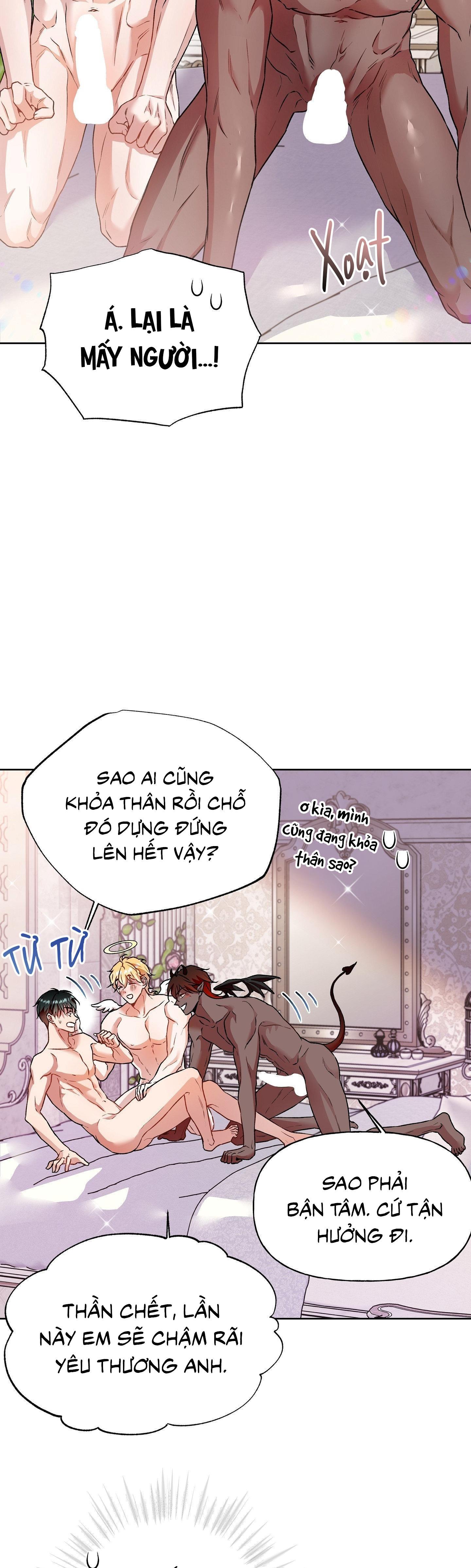 Thần chết muốn trở thành thần tình yêu! Chapter 8 H+++ End - Trang 2