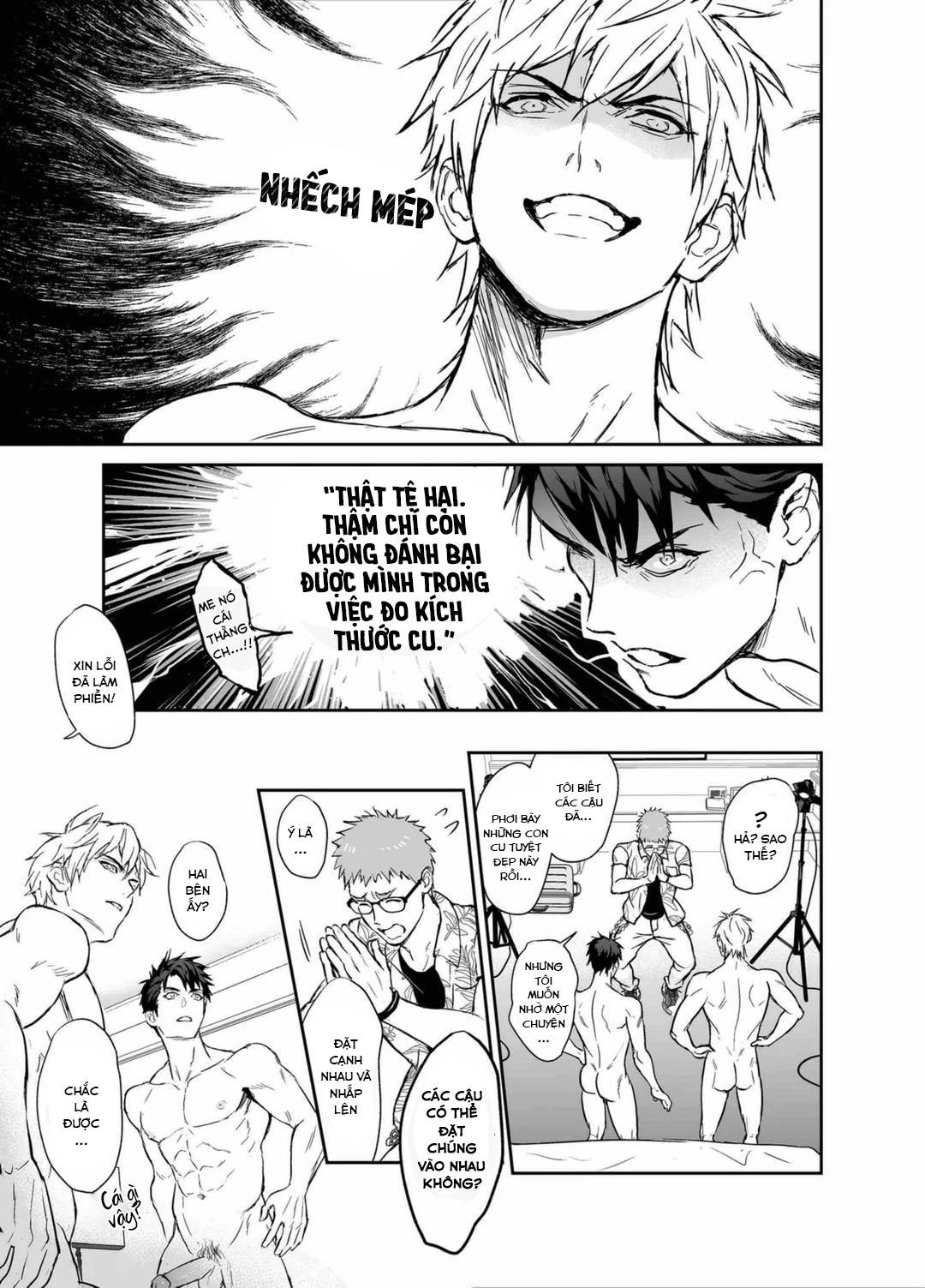 Đóng chung phim p*rn với kẻ thù không đội trời chung của tôi. Chapter 1 Oneshot - Trang 2