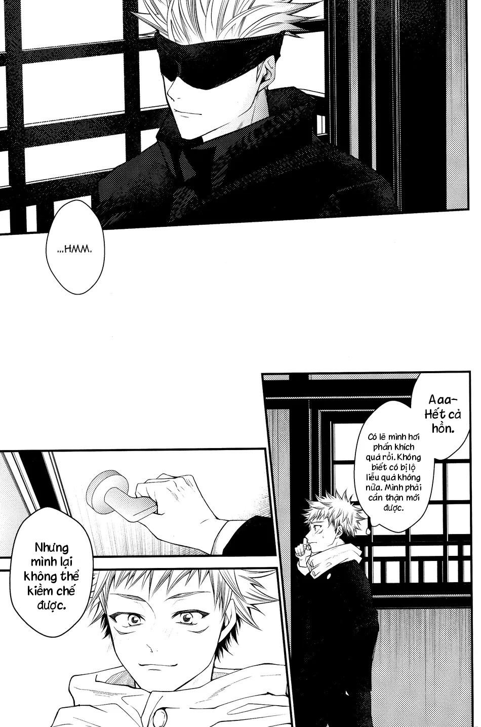 ONESHOT VÀ DOU THEO ĐỀ CỬ Chapter 16.6 GojoYuuji - Trang 2