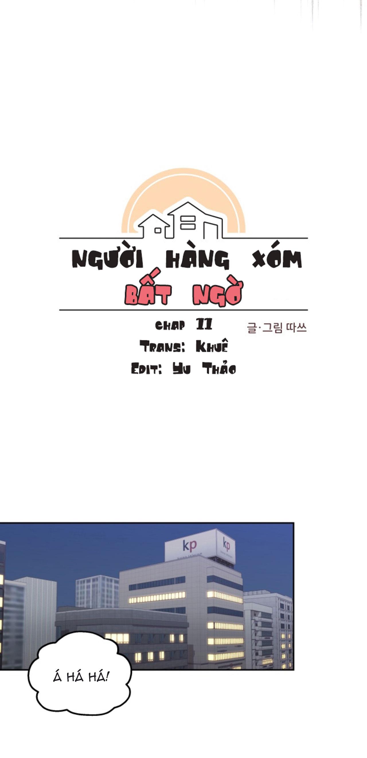 Người Hàng Xóm Bất Ngờ Chapter 11 - Trang 2