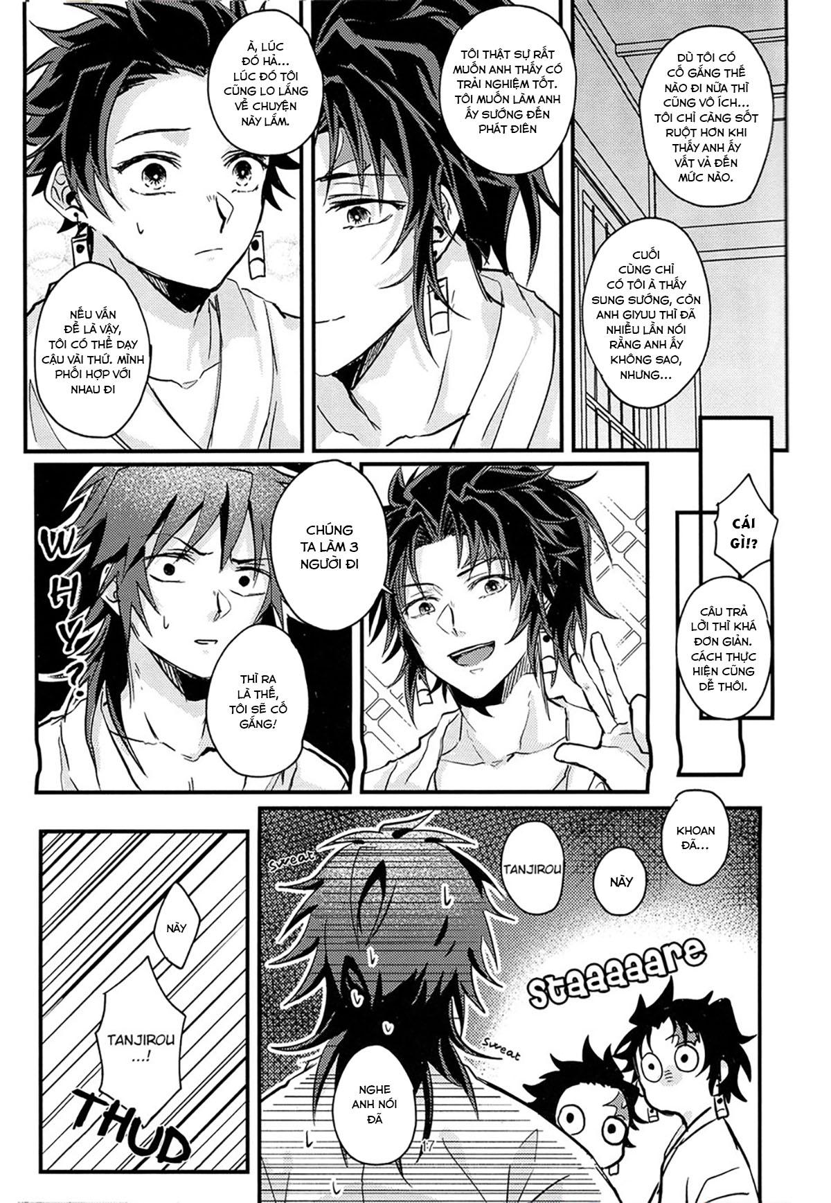 DJ kimetsu no yaiba Chapter 7 Tanxgiyu - Trang 2