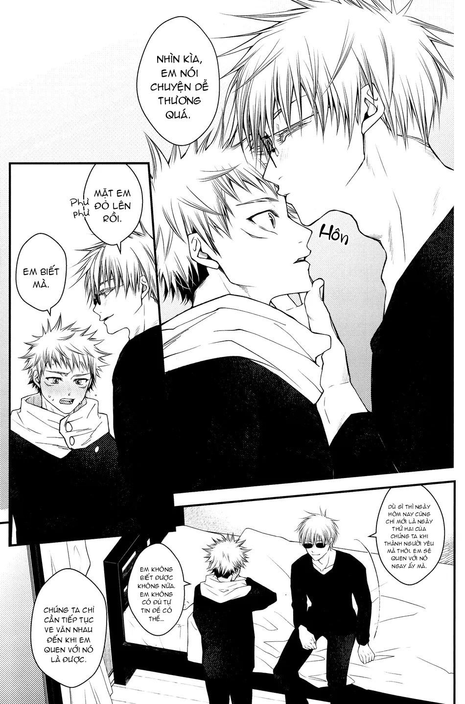 ONESHOT VÀ DOU THEO ĐỀ CỬ Chapter 16.6 GojoYuuji - Trang 2