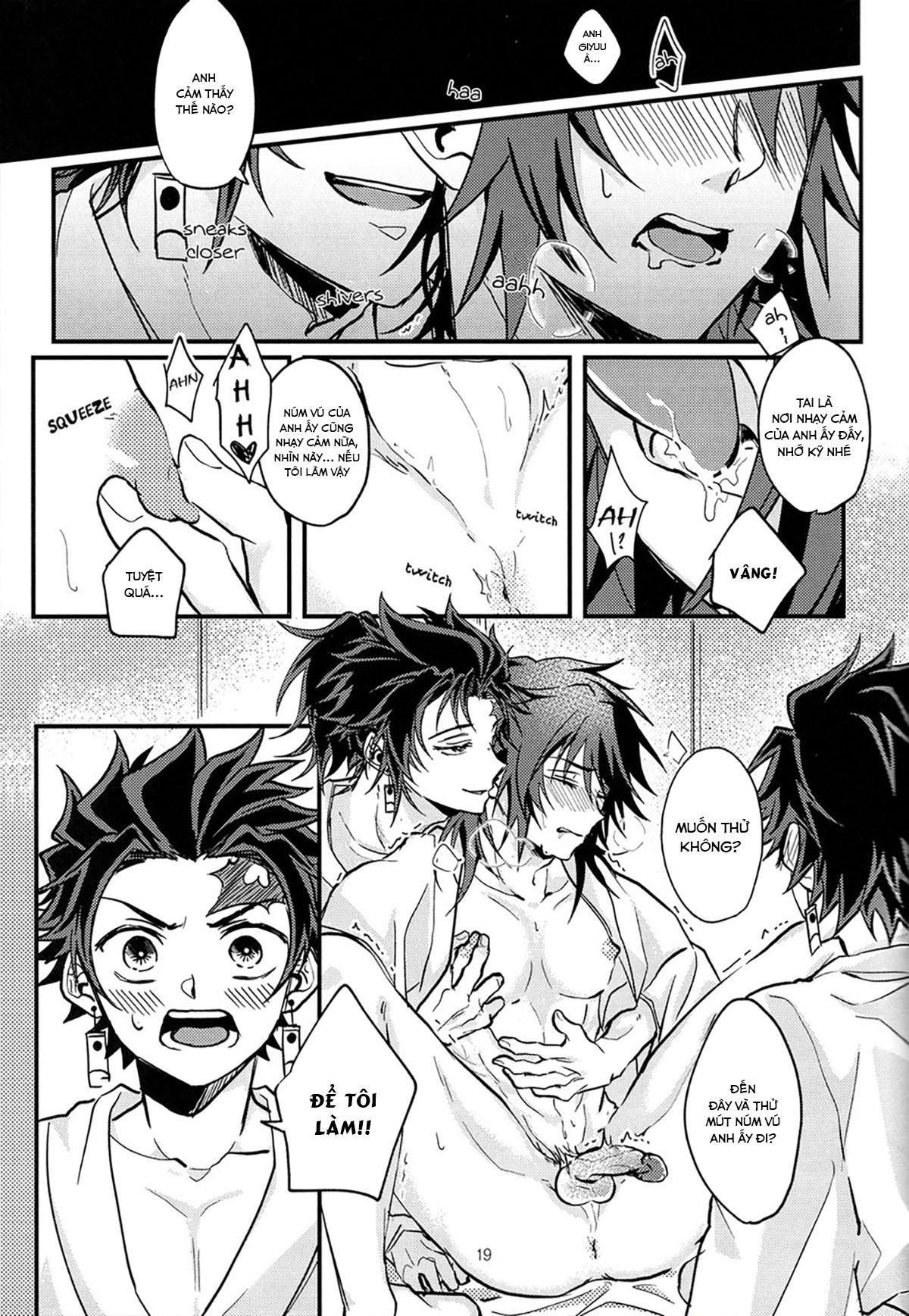 DJ kimetsu no yaiba Chapter 7 Tanxgiyu - Trang 2