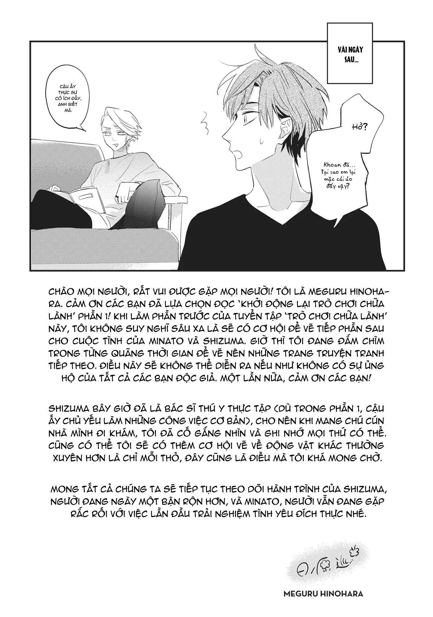 Khởi Động Lại Trò Chơi Chữa Lành Chapter 5.6 - Trang 2