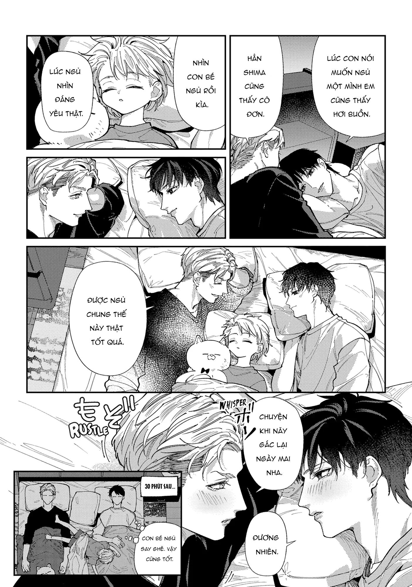 Làm Thế Nào Mà Những Người Cha Lại Trở Thành Bạn Tình Của Nhau Chapter 12.5 - Trang 2