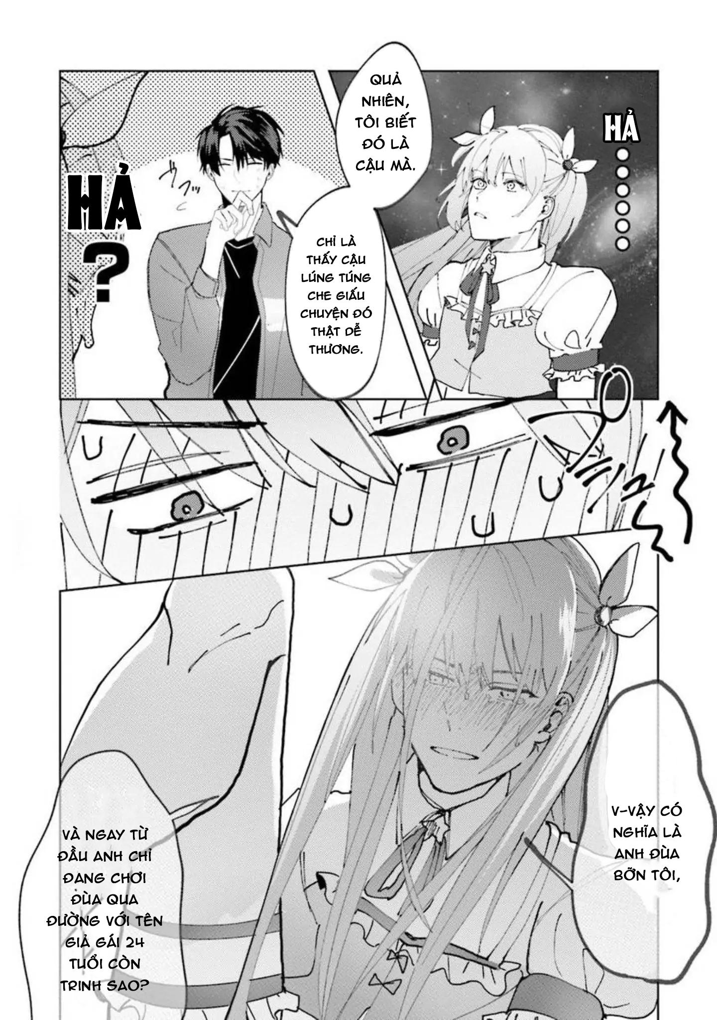 Nếu bị sếp phát hiện ra việc cosplay nữ thì tôi chết chắc Chapter 2 - Trang 3