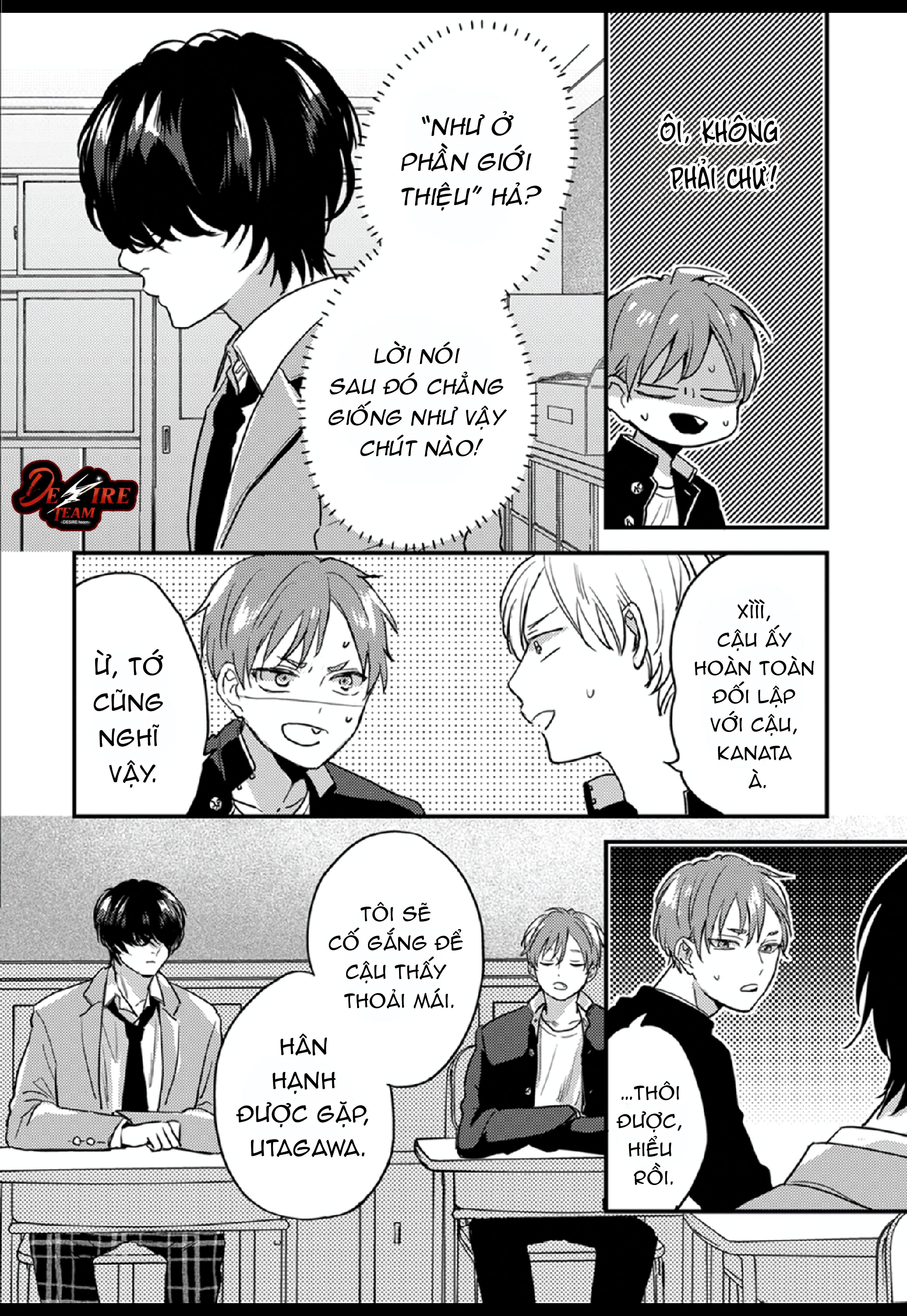 Âm thanh 100dB tràn đầy cảm xúc gửi đến cậu Chapter 1 - Trang 2