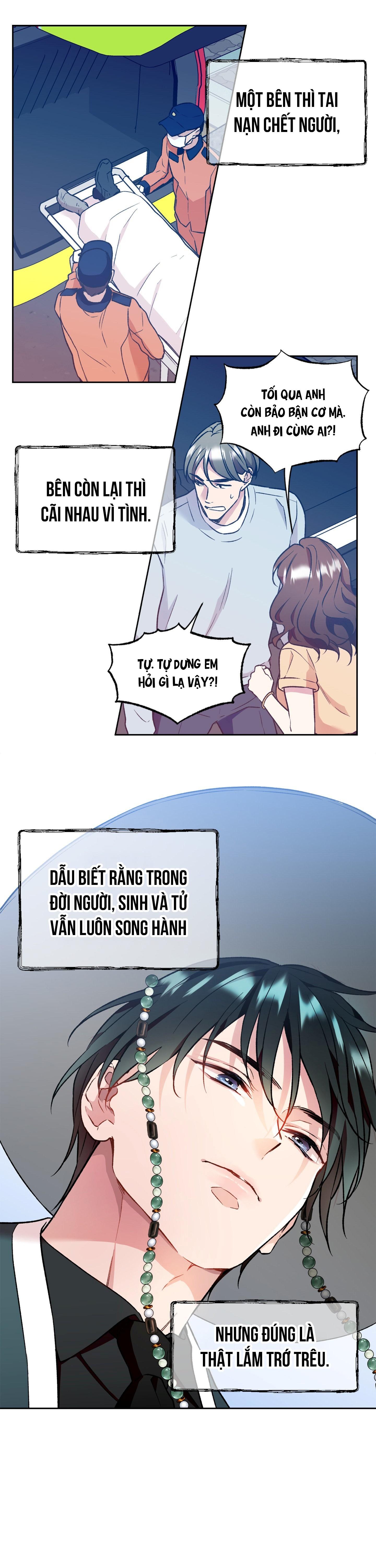 Thần chết muốn trở thành thần tình yêu! Chapter 1 - Trang 2