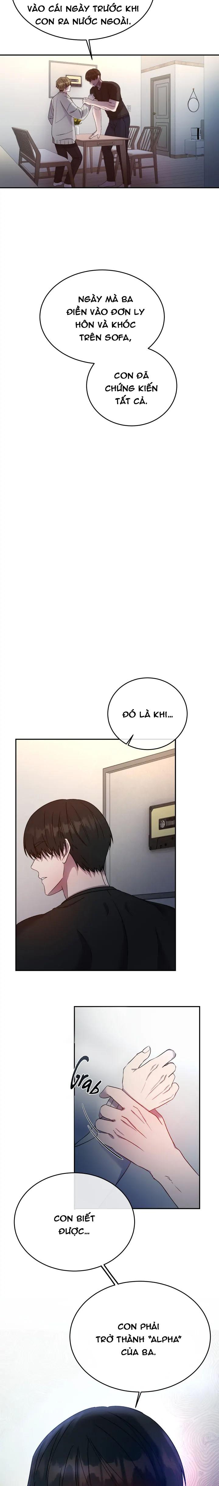 Người con Alpha trẻ tuổi, người cha Omega xế chiều Chapter 1 - Trang 2