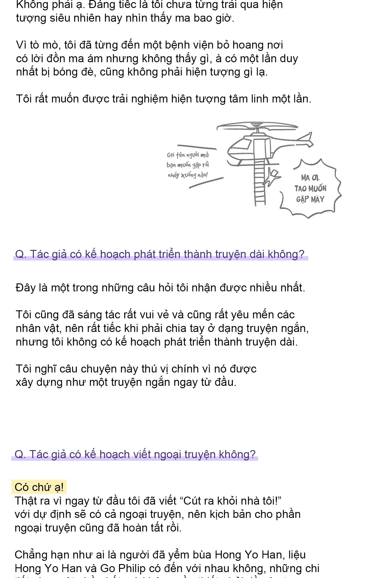 Cút ra khỏi nhà tôi! Chapter 8.01 - Trang 2