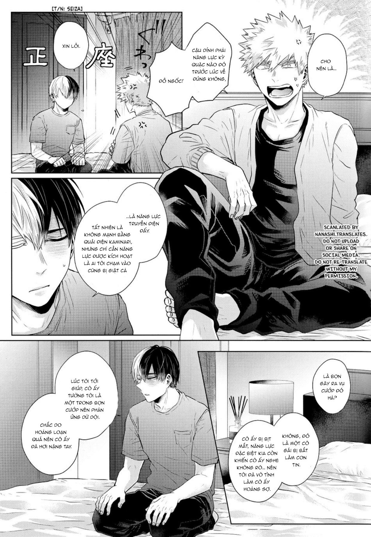 TUYỂN TẬP ONESHOT 'CƯNG MÀ NÓI' Chapter 4 TodobakuNangcuc - Trang 2