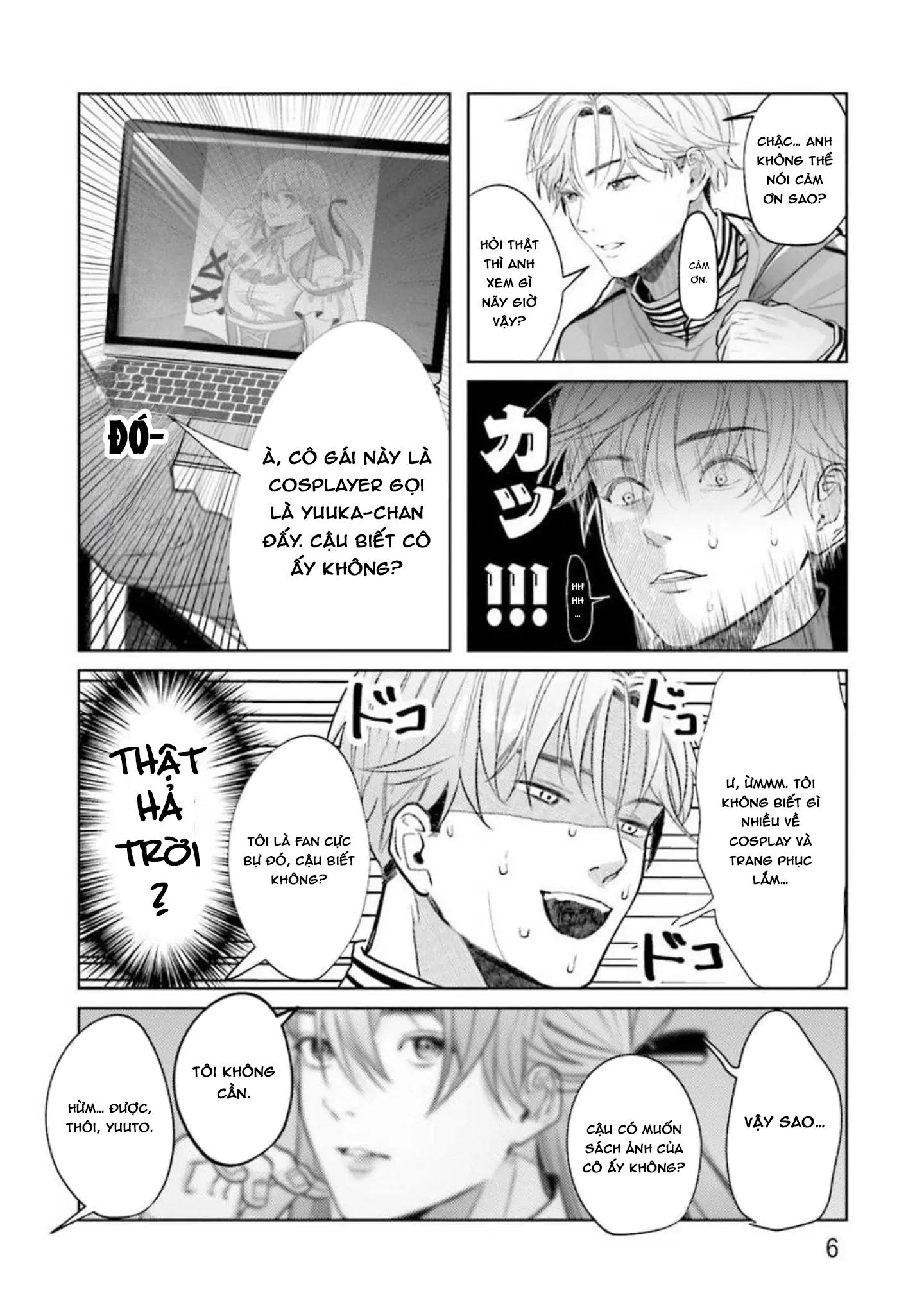 Nếu bị sếp phát hiện ra việc cosplay nữ thì tôi chết chắc Chapter 1 - Trang 3