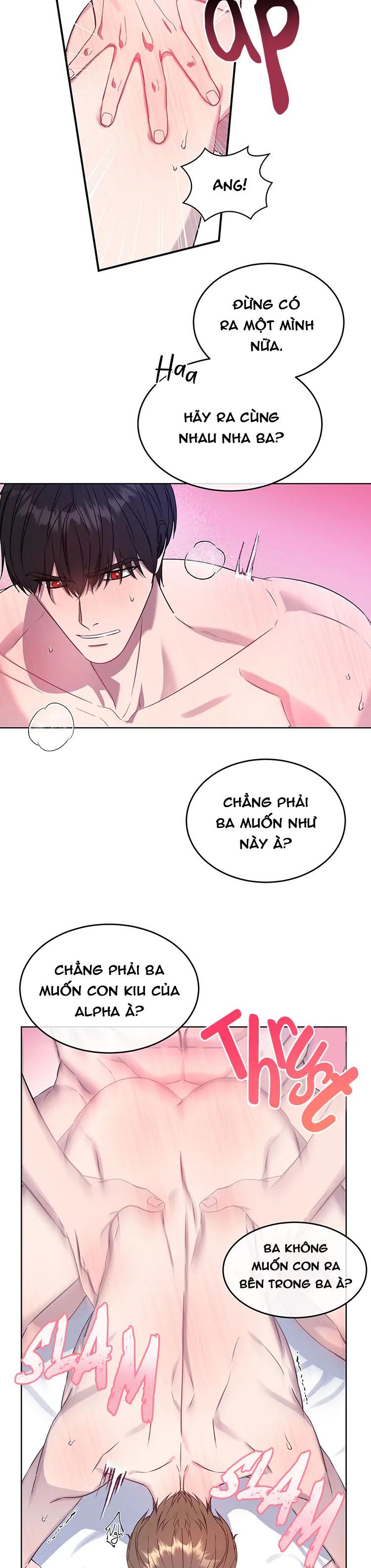 Người con Alpha trẻ tuổi, người cha Omega xế chiều Chapter 3 - Trang 2