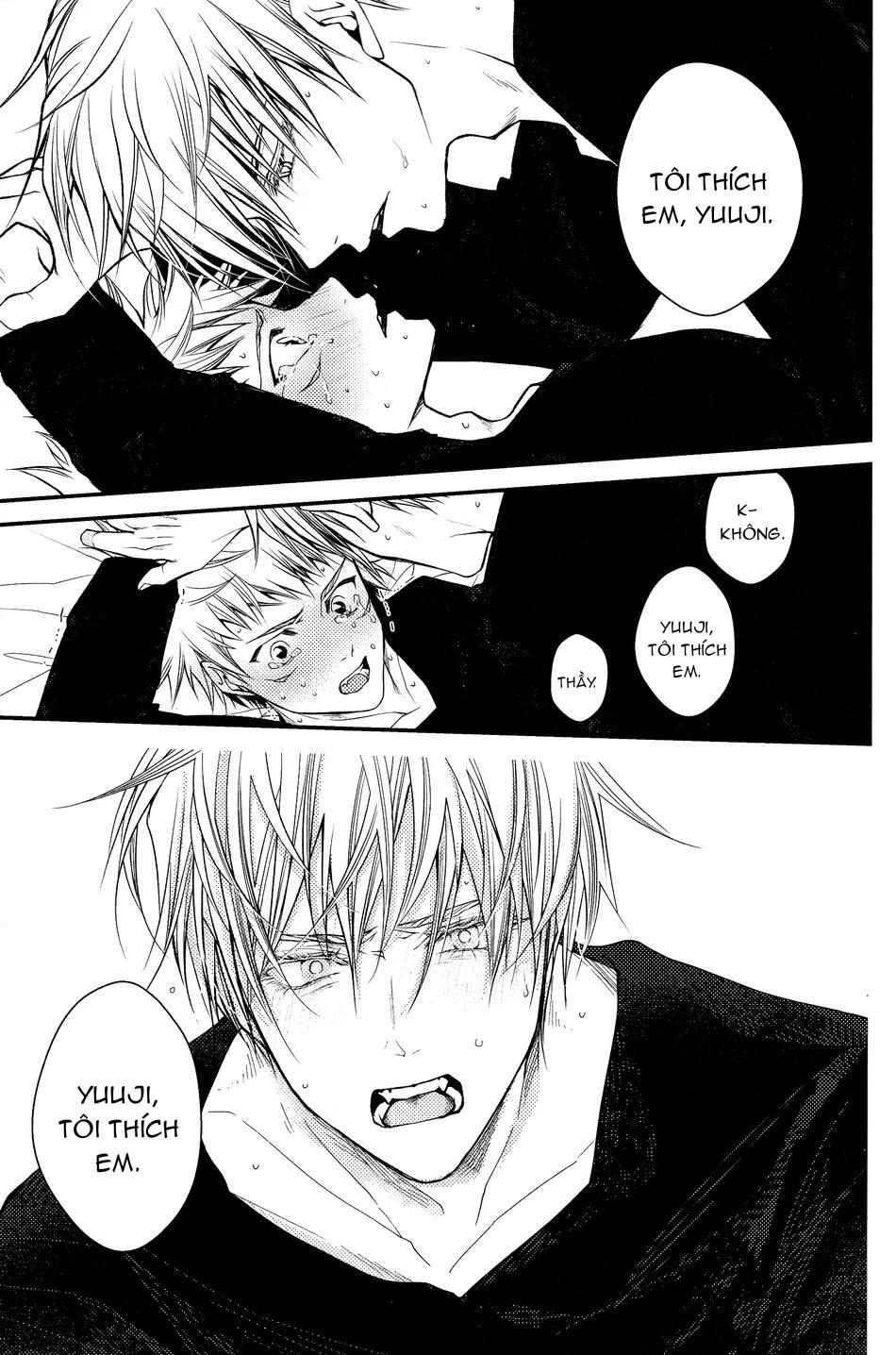 ONESHOT VÀ DOU THEO ĐỀ CỬ Chapter 16.6 GojoYuuji - Trang 2