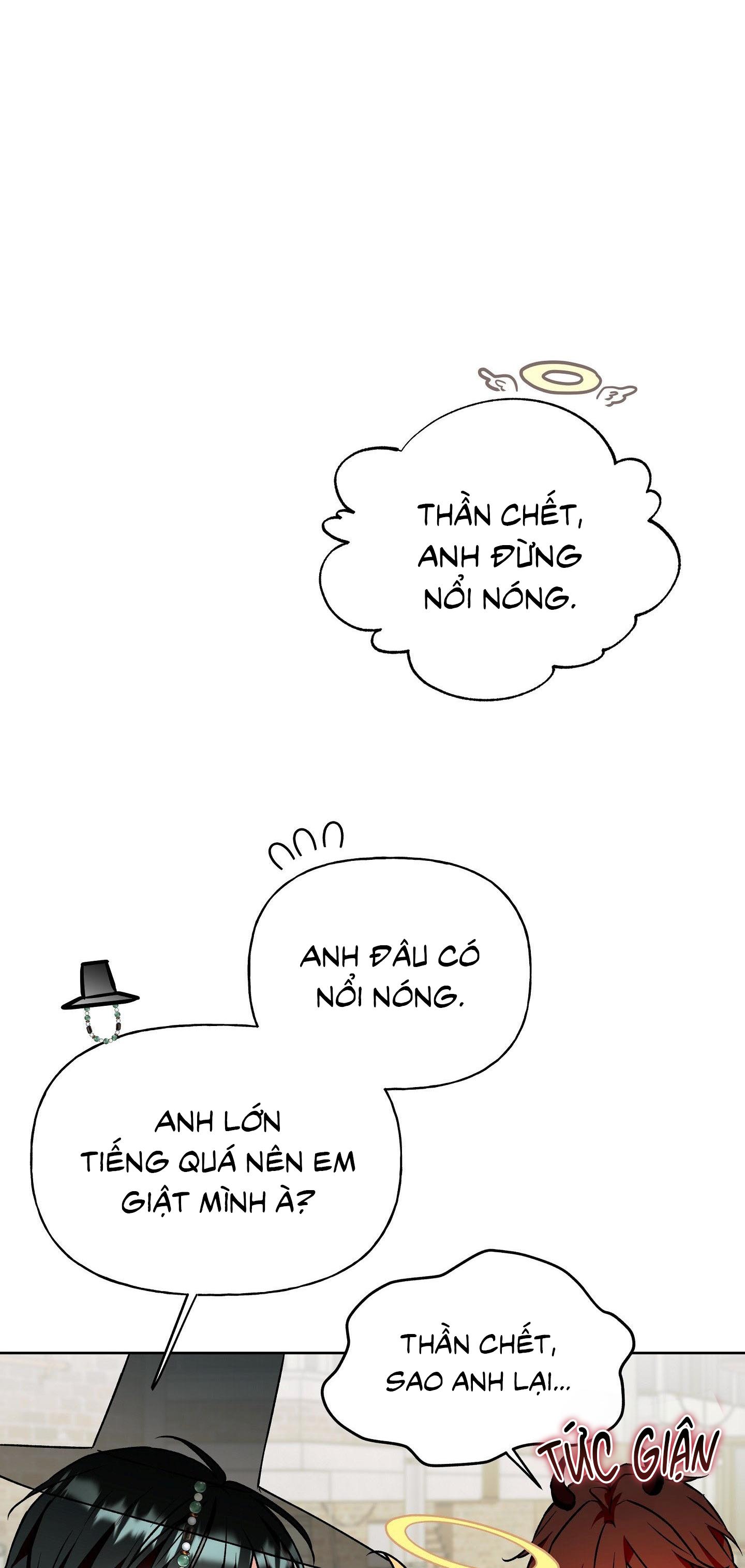 Thần chết muốn trở thành thần tình yêu! Chapter 7 - Trang 2