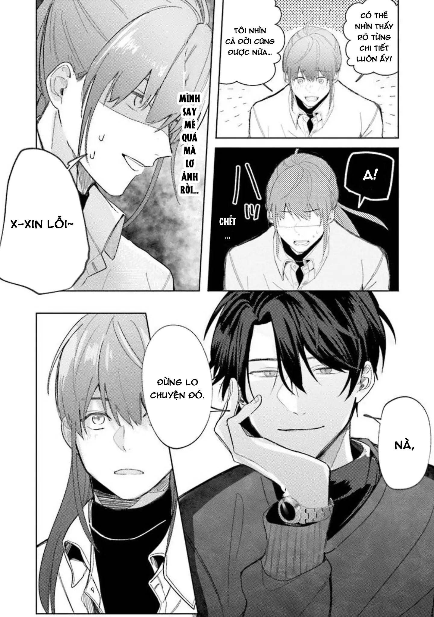 Nếu bị sếp phát hiện ra việc cosplay nữ thì tôi chết chắc Chapter 2 - Trang 3