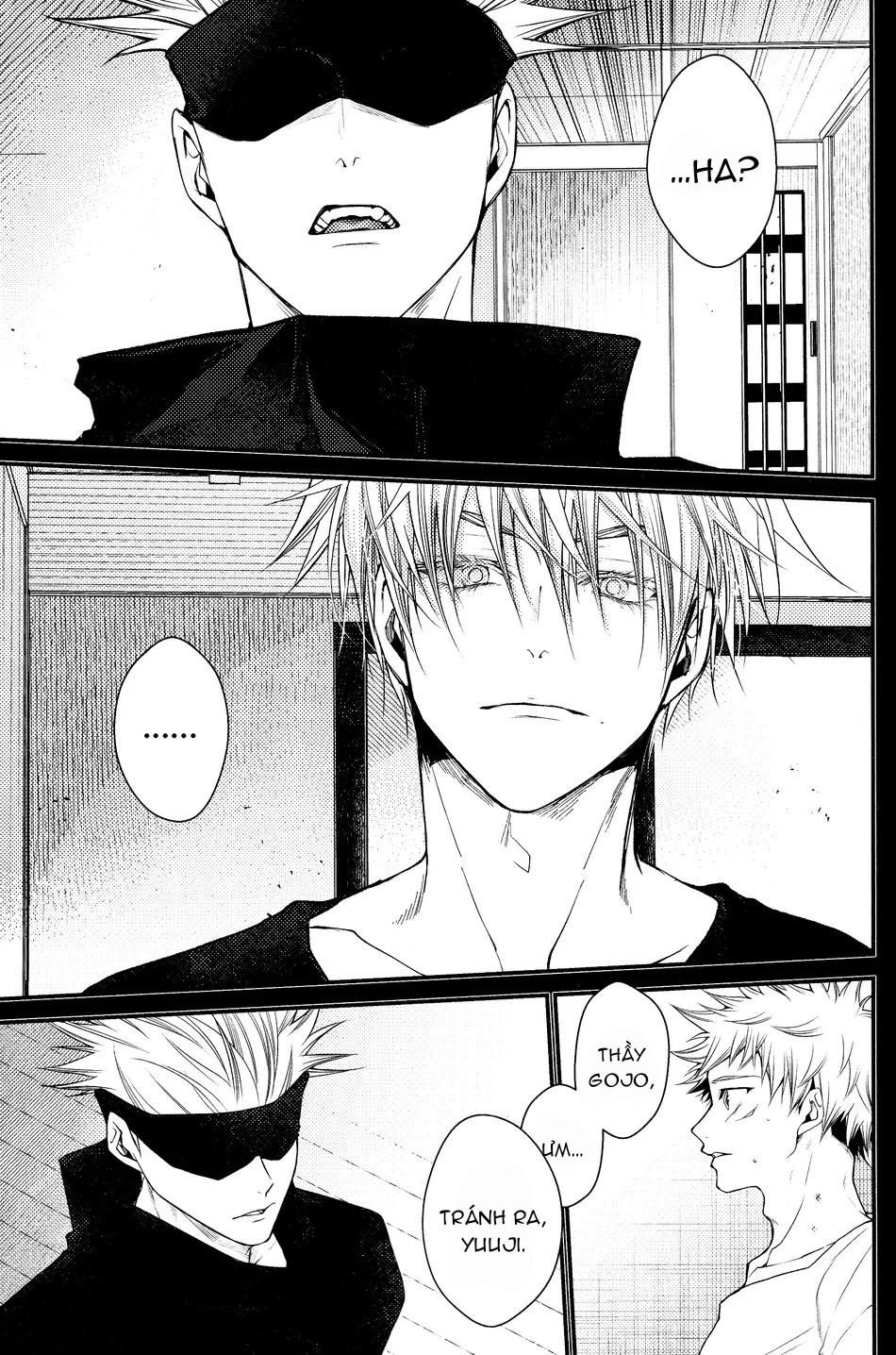 ONESHOT VÀ DOU THEO ĐỀ CỬ Chapter 16.6 GojoYuuji - Trang 2