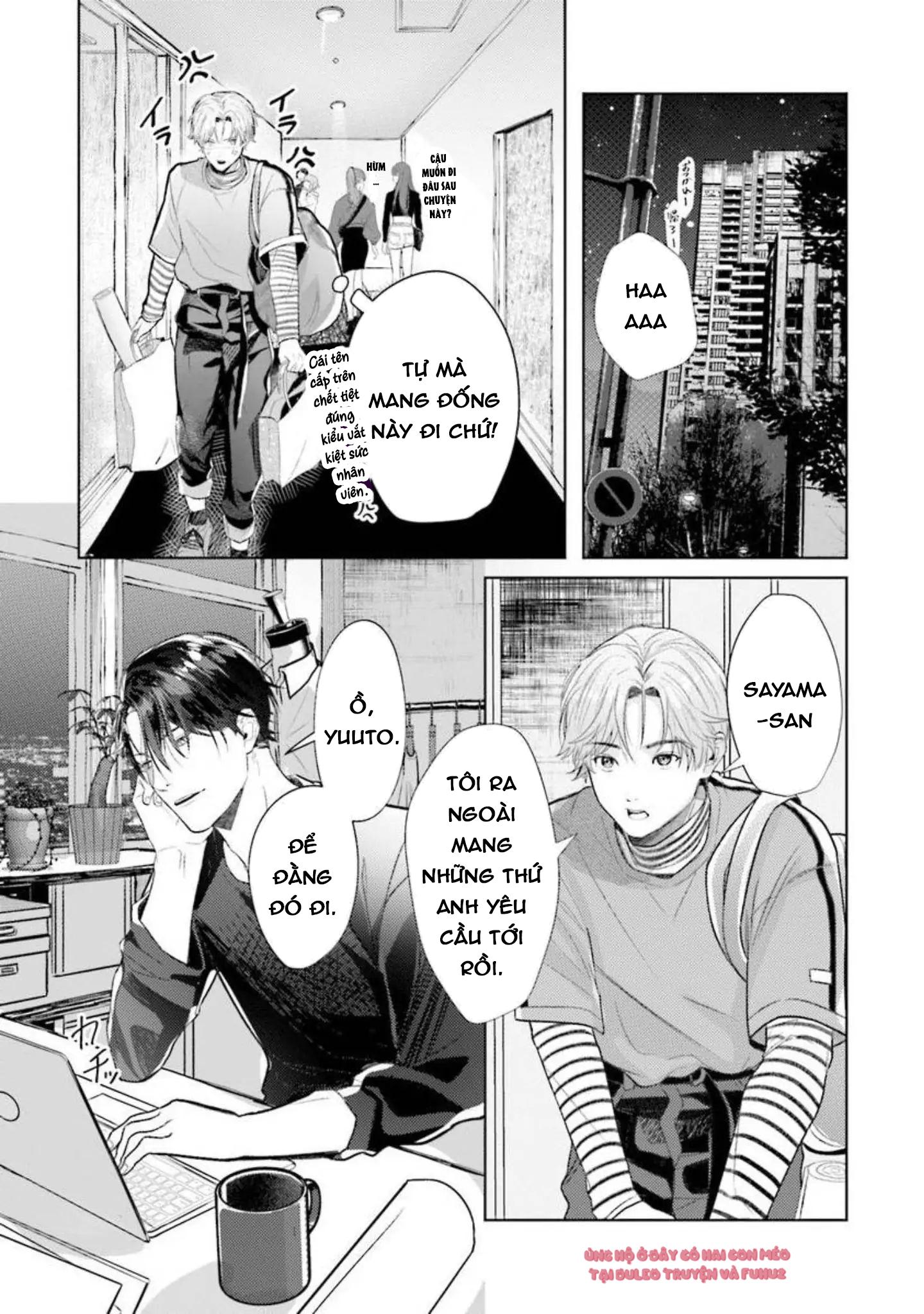 Nếu bị sếp phát hiện ra việc cosplay nữ thì tôi chết chắc Chapter 1 - Trang 3