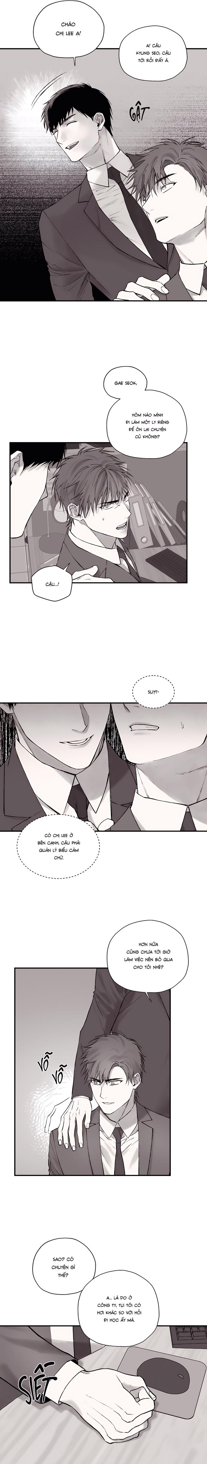 Gã Đàn Ông Dưới Căn Hầm Đang Bị Giam Cầm Trong Phòng Tôi Chapter 5 - Trang 2