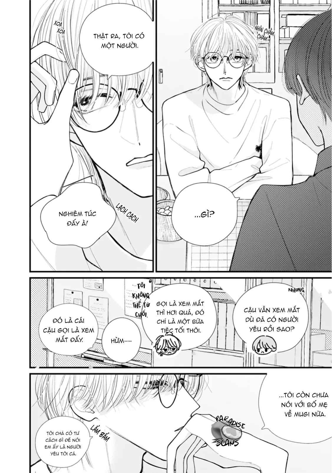 Bó Hoa Dành Dành Và Sắc Xanh Mong Manh Chapter 3 - Trang 2