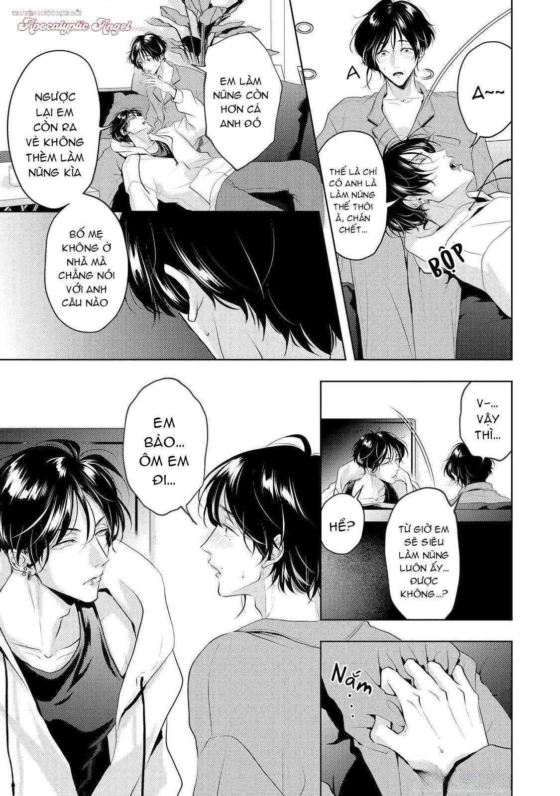 Mùi Hương Cậu Ấy Quá Cháy Bỏng Tôi Hứng Lên Rồi!! Chapter 18.5 - Trang 2