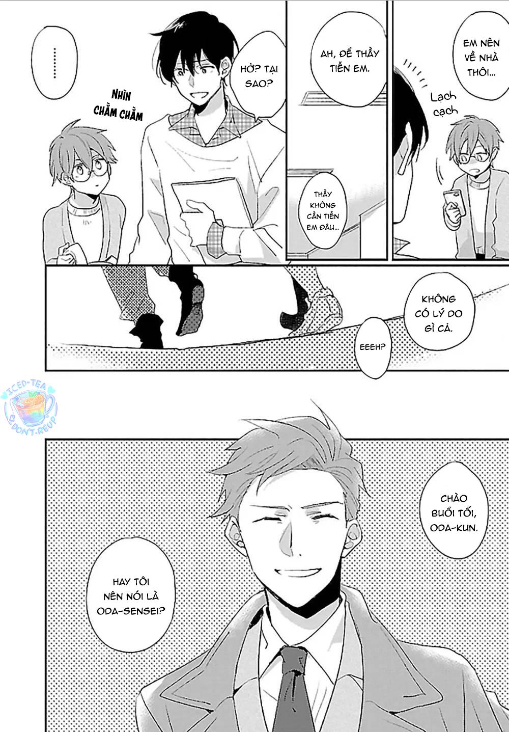 Thầy Giáo Trẻ Thuần Khiết Mong Muốn Được Cha Nuôi Bảnh Bao Ôm Ấp Chapter 4 - Trang 2