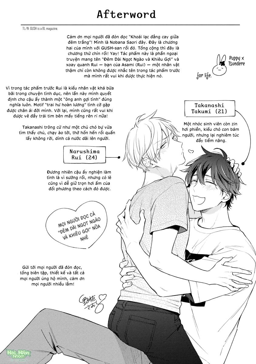 Khoái Lạc Đắng Cay Giữa Đêm Trắng Chapter 5.6 End Vol 1 - Trang 2