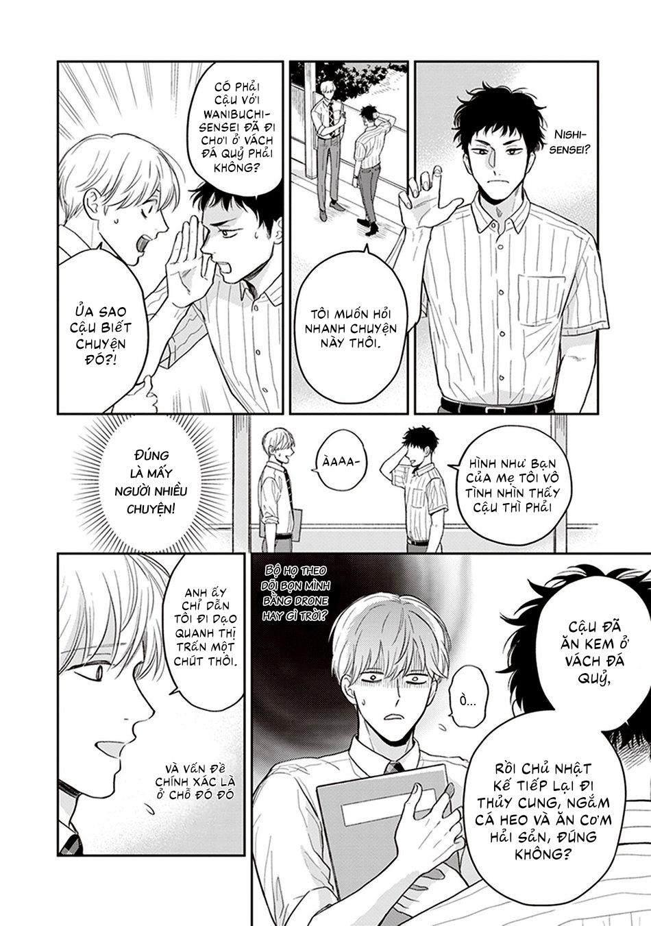 Koizumi-sensei không muốn bị phát hiện Chapter 3 - Trang 2