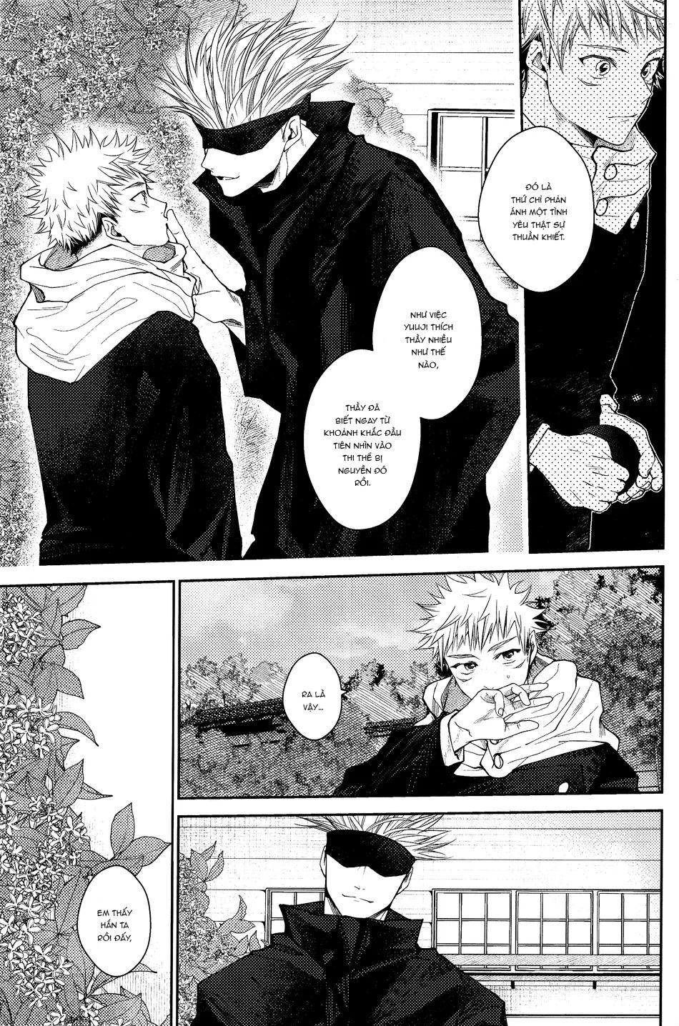 ONESHOT VÀ DOU THEO ĐỀ CỬ Chapter 16.8 GojoYuuji - Trang 2