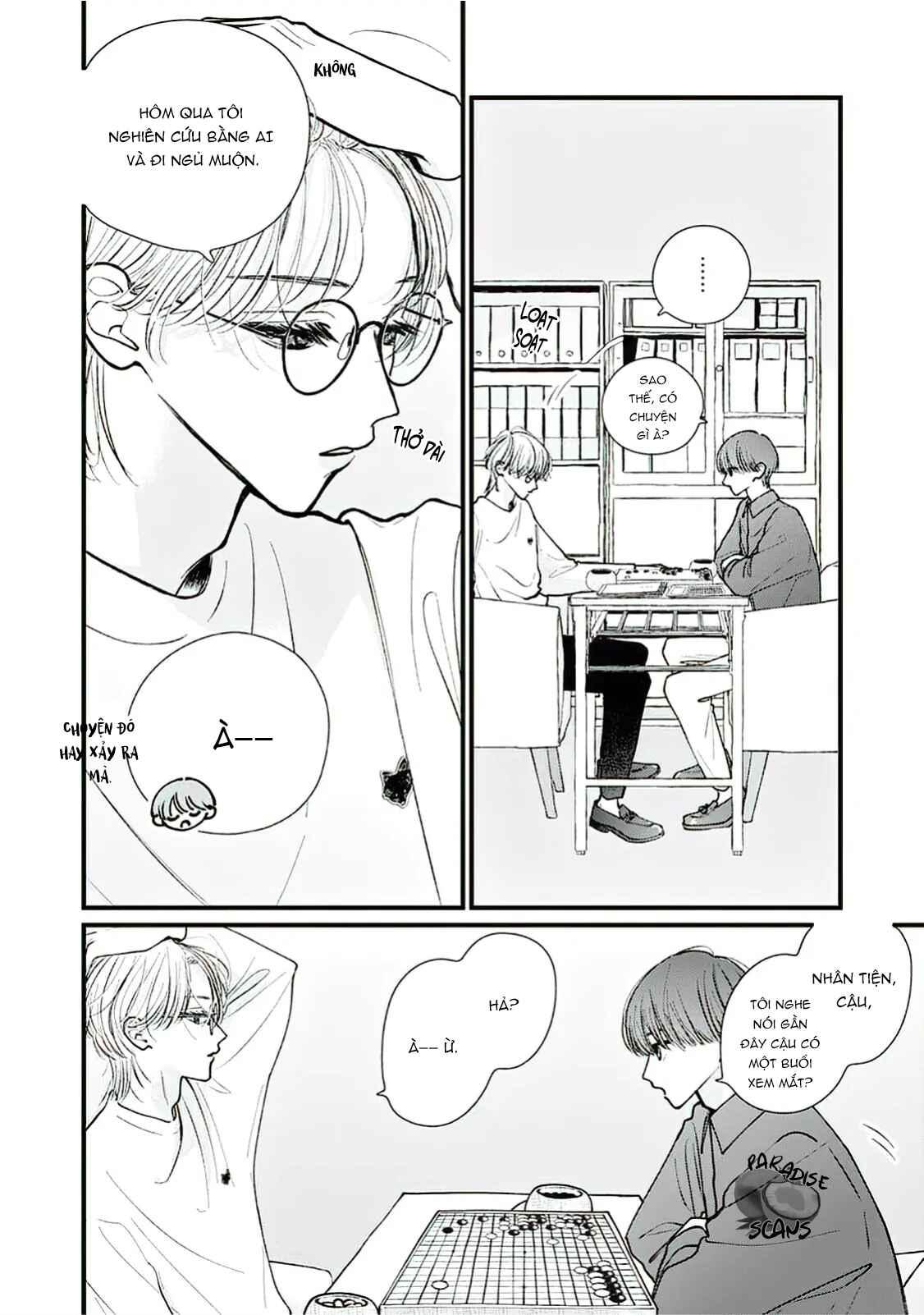 Bó Hoa Dành Dành Và Sắc Xanh Mong Manh Chapter 3 - Trang 2