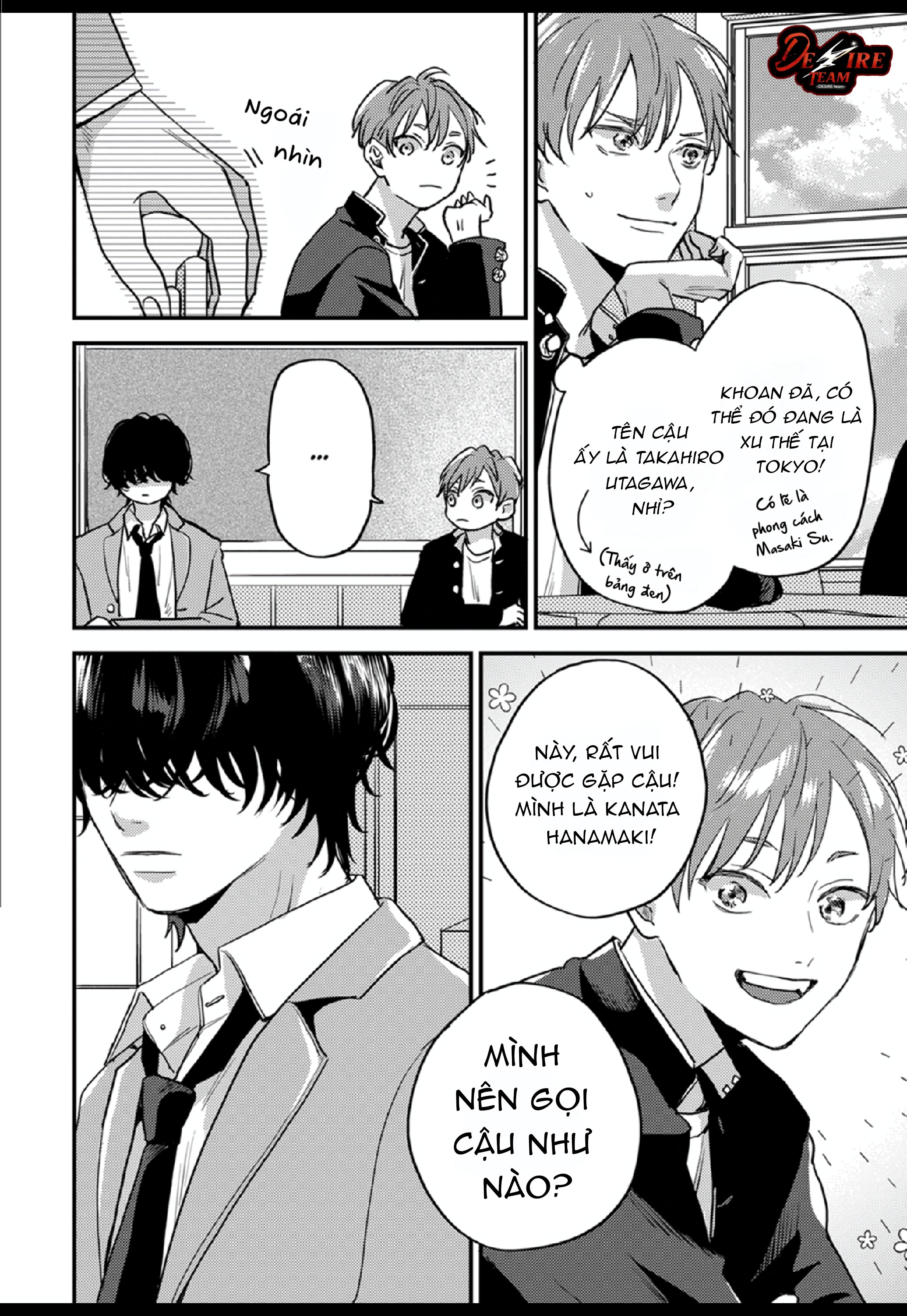 Âm thanh 100dB tràn đầy cảm xúc gửi đến cậu Chapter 1 - Trang 2